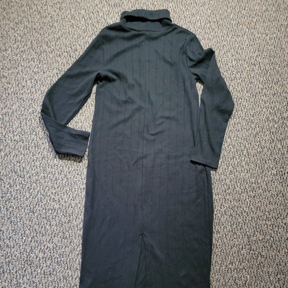 Wild Fable Long Sleeve Black Turtleneck MIDI Dress XXL - Picture 8 of 12